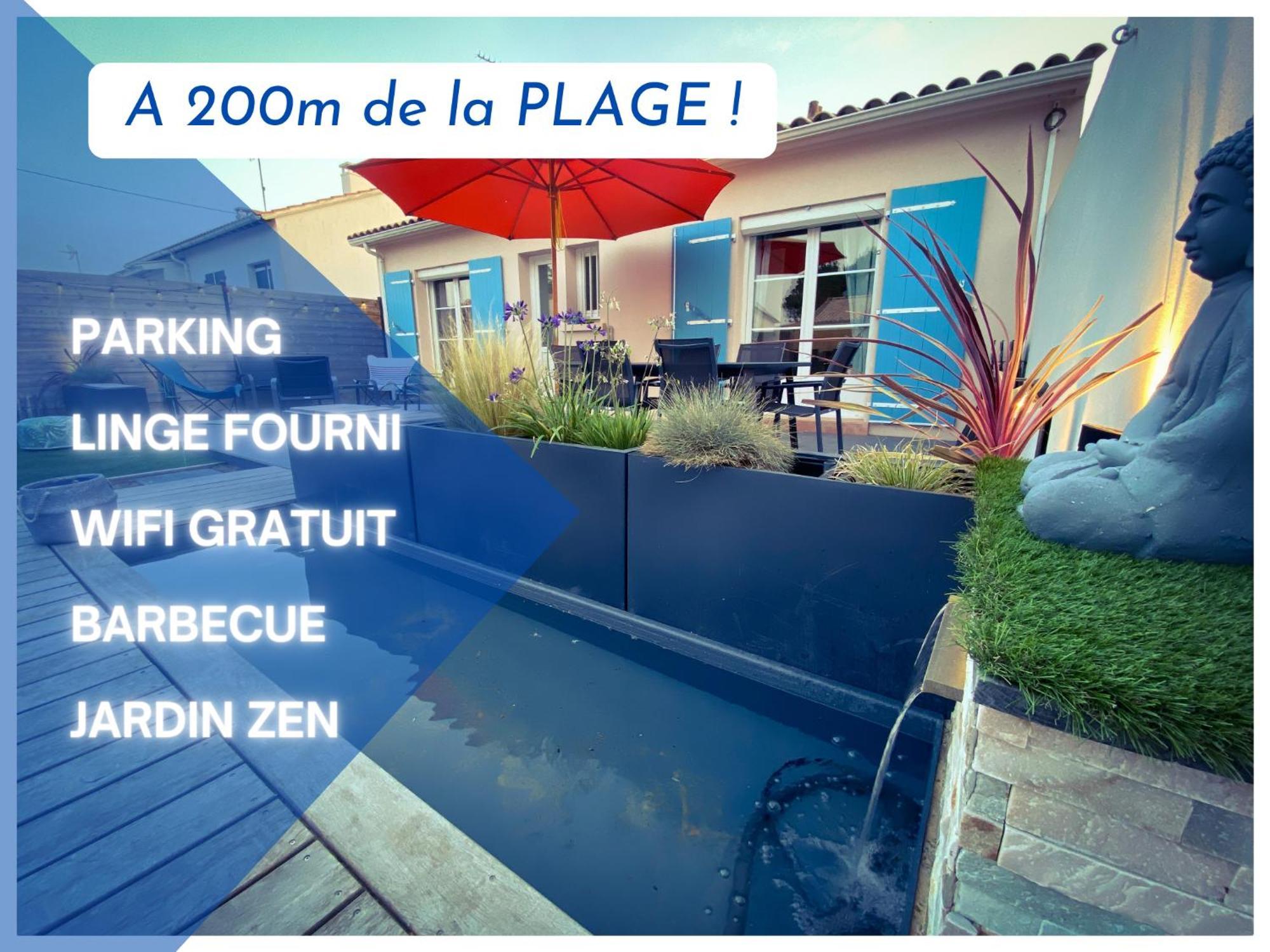 Zen Et Cosy - Maison Confort - A Pieds Willa Saint-Hilaire-de-Riez
